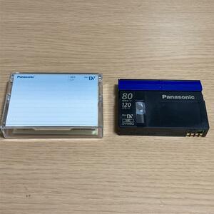 ★☆★未使用品☆★☆Panasonic パナソニック ミニDVカセットテープ 標準モードで80分