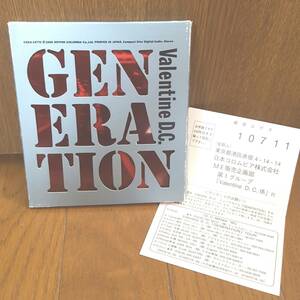 CD Valentine D.C.ヴァレンタインD.C. GENERATION ジェネレーション/空想世界 つぎはぎアンティックドール HAPPY BIRTHDAY ONE CRADLE 扉