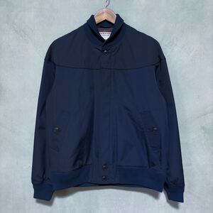 McGREGOR マックレガー WEATHER CLOTH CAP SHOULDER BLOUSON ポリコットン カップショルダー ブルゾン ダービージャケット size.L ネイビー