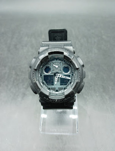 ▽ カシオ G-SHOCK 5081 GA-100 / CASIO Gショック メンズ 腕時計 デジアナ ブラック 稼働品