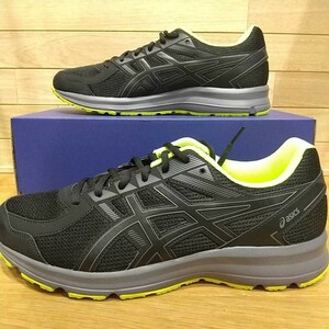 28.5cm 新品正規品 アシックス ジョルト ASICS JOLT メンズ ランニングシューズ ジョギング ブラック　カーボン