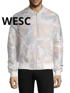 WESC カモフラ　MA-1 スウェーデン発　ストリート　ジャケット　M