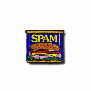 ミニワッペン SPAM スパム (4.5x3.7cm) [MW180] 手芸 パッチワーク アメ雑 アメリカン雑貨