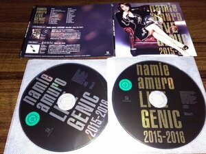 安室奈美恵 namie amuro LIVEGENIC 2015-2016　 2CD レンタル限定　　即決　送料200円　514