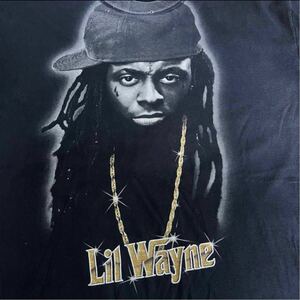 当時物 リルウェイン lil wayne Tシャツ 00s サンフェード y2k ラップ vintage USA 2PAC エミネム 製 スヌープドッグ RAP セントマイケル