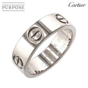 カルティエ Cartier ラブ #50 リング K18 WG ホワイトゴールド 750 指輪 Love Ring 90249666