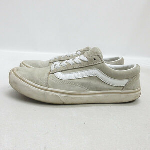 G■【24.5cm】バンズ/VANS オールドスクール スニーカー 596210-0001■ベージュ/LADIES/72【中古】■