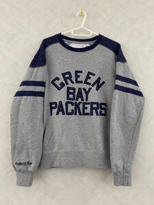 MITCHELL & NESS × NFL Green Bay Packers スウェット サイズS ミッチェルアンドネス グリーンベイ・パッカーズ アメフト トレーナー