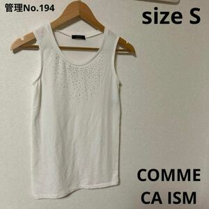 レディース　トップス　ノースリーブ　COMME CA ISM コムサイズム