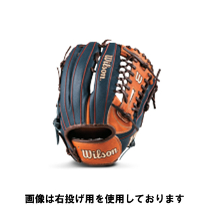 ウィルソン 一般用 Wannabe Hero DUAL ユーティリティ用 95型 Tオレンジ×ネイビーSS 左投げ用 12 #WBW101582 WILSON 新品 未使用