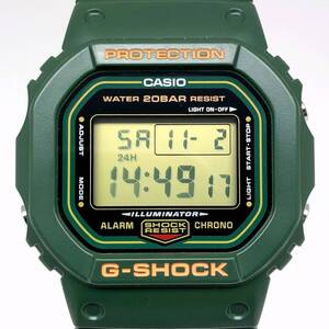 G-SHOCK ジーショック 【ITHSM3617IUM】 DW-5600RB-3 復刻 グリーンスピード 初期カラー リバイバル DW-5600B-3V再現モデル 2021年10月発売