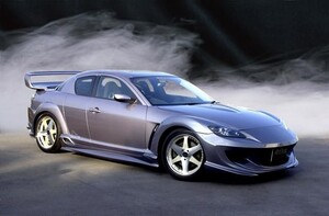 RX-8 SE3P（前期2003/04-2008/02）【フロントバンパー＆フェンダーアウトレット】Abflug/アブフラッグ