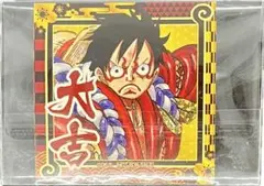 ONEPIECE ワンピース　麦わらストア　海賊おみくじシール　大吉　ルフィ