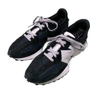 送料込！定1.1万廃番★New Balance ニューバランス★MS327SAB ビッグNロゴスニーカーUS8.5／26.5cm★