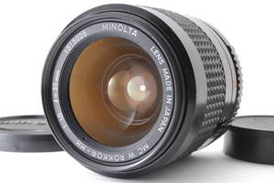 【良品】Minolta MC W.Rokkor-HH 35mm f/1.8 Wide Angle MF Lens ミノルタ 広角 レンズ #B-70