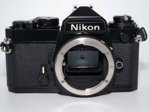 1円スタート【K0004】■美品■ NIKON FE フィルムカメラ ボディ ニコン ブラック MF 一眼レフ