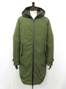 定価132.000円 未使用【モンテドーロ MONTEDORO】63M001 M4545 730 3WAY ライナー付 フーデッドダウンコート(メンズ)48 カーキ■17SLJ0456