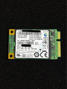 SAMSUNG SSD 128GB MZ-MPC1280/0L1 mSATA ((動作品・1枚限定！))