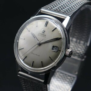 OMEGA GENEVE オメガ ジュネーブ Ref.166.037 Cal.565 自動巻き 1970年頃製造 デイト スイス製 アンティーク メンズ腕時計
