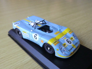 Best 1/43 ポルシェ Porsche FLUDER #6　LE MANS 1972 KRAUSE/WEIGEL