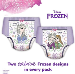 【海外の紙おむつ】Pull-Ups トレーニングパンツ アナ雪デザイン 女の子用 ４枚【ABDL】