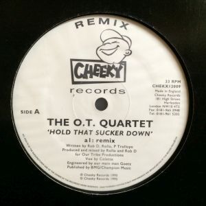 12inchレコード THE O.T. QUARTET / HOLD THAT SUCKER DOWN REMIX