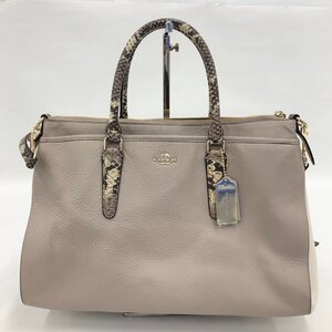 COACH コーチ ハンドバッグ J1521 F35887 レザー【DAAS1032】