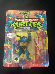 TEENAGE MUTANT NINJA TURTLES タートルズ フィギュア ●SLASH● PLAYMATES 新品未開封 当時品