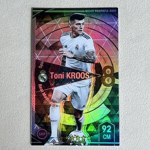 ♪♪WCCF FOOTISTA 2020 トニ・クロース Toni Kroos Real Madrid RU後 ♪四点落札で普通郵便送料無料♪