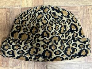 NEWYORK HAT ニットキャップ レオパード ヒョウ 豹 アニマル柄 50s ロカビリー ニット帽 ワッチキャップ 帽子 ニューヨークハット 