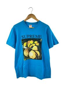 Supreme◆Tシャツ/M/コットン/BLU