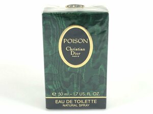 未使用　フィルム未開封　クリスチャン・ディオール　Christian Dior　プアゾン　POISON　オードトワレ　スプレー　50ml　YK-5108