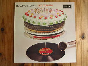 UK盤 / The Rolling Stones / ローリングストーンズ / Let It Bleed / Decca / SKL 5025 / 青銀BOX