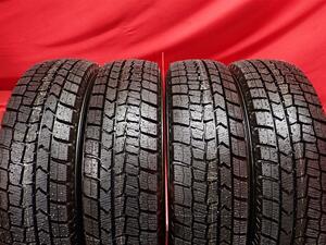 スタッドレス4本 155/70R12 73Q 4本セット ダンロップ ウィンター MAXX 02(WM02) DUNLOP WINTER MAXX 02 9.5分山★stati12 トゥデイ