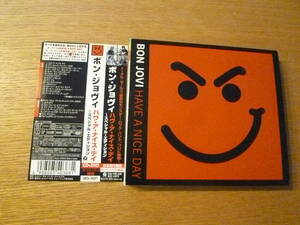 初回限定国内盤 CD+DVD★Bon Jovi/ Have A Nice Day ★ボン・ジョヴィ/ ハヴ・ア・ナイス・デイ 〜スペシャル・エディション