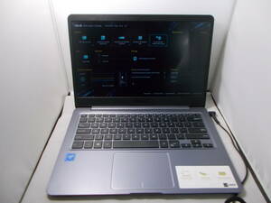 K68 ASUS E406M Celeron N4100　eMMC/64GB メモリ/4GB　BIOS確認