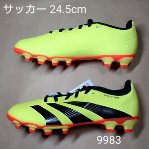 サッカースパイクシューズ 24.5cm アディダス adidas PREDATOR LEAGUE L HG/AG J 9983