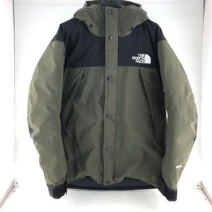 02w10941★1円~ ザ・ノースフェイス THE NORTH FACE マウンテンダウンジャケット ニュートープ サイズL GORE-TEX ND92237 中古品