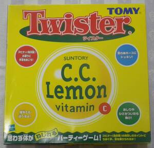 中古 C.C.レモン CCレモン TOMY トミー ツイスター TWISTER ボードゲーム パーティグッズ サントリー