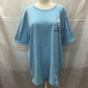 MARCJACOBS M マークジェイコブス Tシャツ 半袖 Peanuts チャーリーブラウン 2023 コラボ T Shirt 水色 / ライトブルー / 10112888