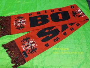 00s 美品【即決・送料無料】URAWABOYS ニットマフラー 浦和レッズ URAWA BOYS URAWAPOINT POINT サッカー Jリーグ ウルトラス 43-4