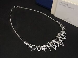 ■新品同様■ SWAROVSKI スワロフスキー 5216630 ファンタスティック カラーストーン ネックレス ペンダント シルバー系 AM2610