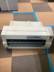 EPSON VP-4300 水平型ドットインパクトプリンター USB パラレル 有線LAN接続対応 複写伝票等可 通電確認済み フリ01