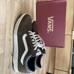 VANS ブラウン ホワイト スニーカー