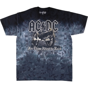 古着 00年代 リキッドブルー LIQUID BLUE AC/DC タイダイ柄 バンドTシャツ バンT メンズXL相当 ヴィンテージ /eaa473187