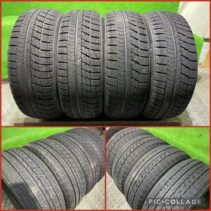 BRIDGESTONE BLIZZAK VRX【205/60R16】6分山 2019年製 冬 雪 スタッドレスタイヤ4本セット！プリウスα ステップワゴン などに！⑥