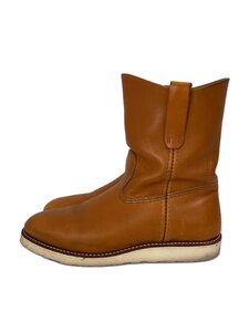 RED WING◆9inch PECOS BOOTS/ペコスブーツ/US9/キャメル/レザー/9866