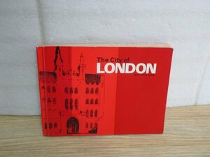 洋書■1970年代初頭のロンドン　「The City of LONDON 1972-1973 Edition」　全英文　大判地図付