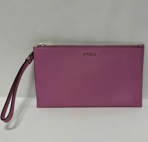 【送料無料】新品/未使用/レディース/クラッチバッグ /ポーチ /FURLA/フルラ/レザー /ピンク