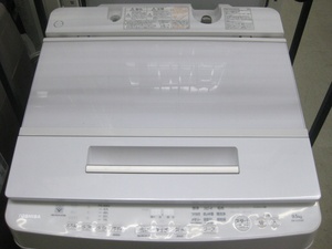 【ハッピー】TOSHIBA 東芝 全自動洗濯機 9.5kg洗い 119L AW-95JD 2018年製 404702YA